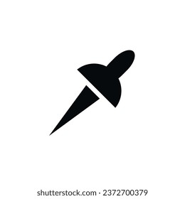 Modern vector needle icon design template