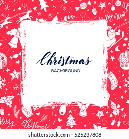 Modern vector New Year card or party design