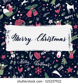 Modern vector New Year card or party design