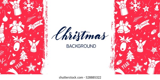 Modern vector New Year card or party design
