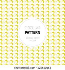 Modern Vector Pattern, Circular, Wallpaper, Decor, Packaging, Label, Identity, Branding, Stylish pattern in a trendy circular style for decoration products