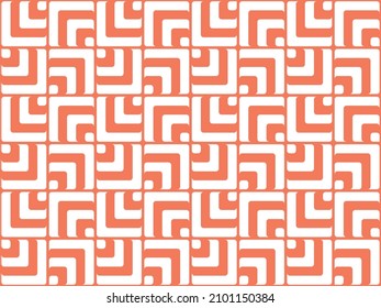 Diseño gráfico de diseño de patrones vectoriales modernos con formularios cuadrados con bordes redondeados. Diseño impecable. Fondo oscuro del patrón retro. Diseño moderno.