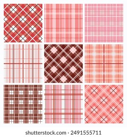 Modern vector plaid pattern. Excellent for banners, clothing, packaging, textile patterns, and many more uses.