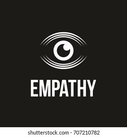 Modern vector professional logo emblem empathy eye