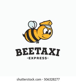 Modern vector professional sign logo beetaxi