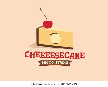 Modern vector professional sign logo sheeeescake