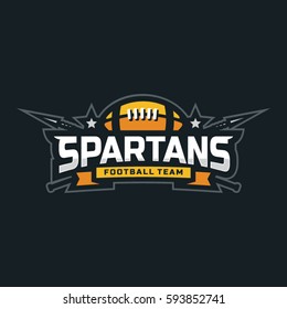 Modern vector professional sign logo emblem spartans 