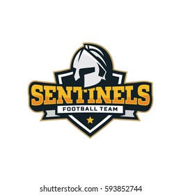 Modern vector professional sign logo emblem sentinels 