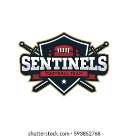 Modern vector professional sign logo emblem sentinels 