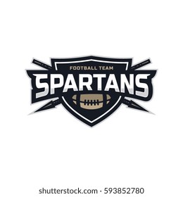 Modern vector professional sign logo emblem spartans 