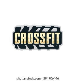 Modern Vector Professional Sign Logo Emblem For Crossfit 