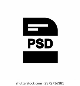 modern vector PSD file icon design template