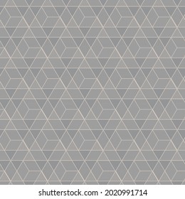 Modern vector seamless illustration. Geometric pattern on a gray background. Ornamental pattern for flyers, typography, wallpapers, backgrounds
