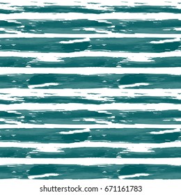 Modern vector seamless pattern with hand drawn watercolor or ink brush strokes.