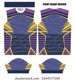 Modern vector sports jersey templates featuring unique patterns, gradients, and customizable name and number areas. Ideal for team kits, training wear, or stylish activewear branding.