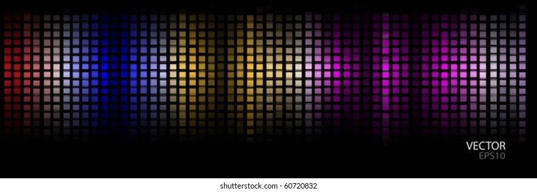 Modern vector squared background template