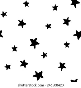 Modern Vector Star Pattern Background