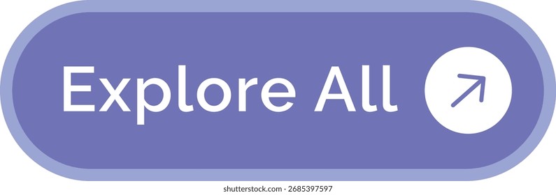 Modern vector style call to action button in rounded rectangle shape	