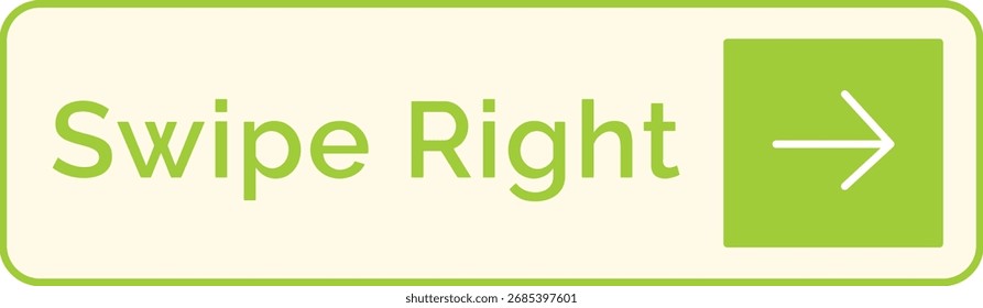 Modern vector style call to action button in rectangular shape	