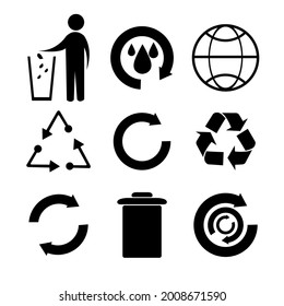 Colección de iconos Vector moderno de símbolos