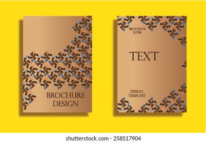 Modern Vector Technology Brochure , Cover, Flyer, Report , or Leaflet Design Template . Abstract Background . Modern Brochure . Layout Magazine