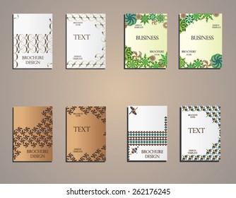 Modern Vector Technology Brochure, Cover, Flyer, Report ,or Leaflet Design Template. Abstract Background. Modern Brochure. Layout Magazine