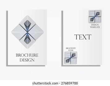 Modern Vector Technology Brochure , Cover, Flyer, Report , or Leaflet Design Template . Abstract Background . Modern Brochure . Layout Magazine