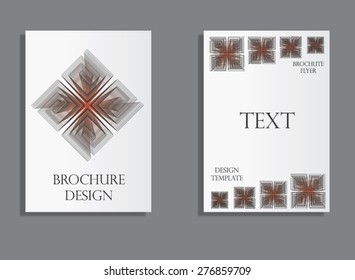 Modern Vector Technology Brochure , Cover, Flyer, Report , or Leaflet Design Template . Abstract Background . Modern Brochure . Layout Magazine
