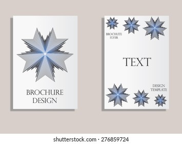 Modern Vector Technology Brochure , Cover, Flyer, Report , or Leaflet Design Template . Abstract Background . Modern Brochure . Layout Magazine