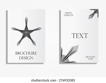Modern Vector Technology Brochure , Cover, Flyer, Report , or Leaflet Design Template . Abstract Background . Modern Brochure . Layout Magazine