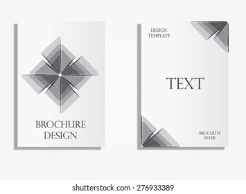 Modern Vector Technology Brochure , Cover, Flyer, Report , or Leaflet Design Template . Abstract Background . Modern Brochure . Layout Magazine