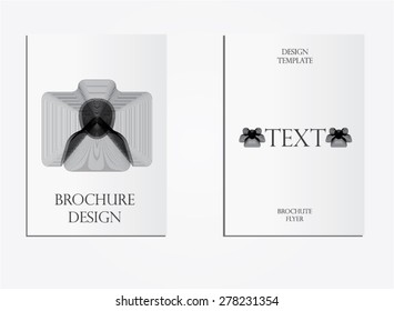 Modern Vector Technology Brochure , Cover, Report , or Leaflet Design Template . Abstract Background . Modern Brochure . Layout Magazine