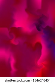 Modern vector template for brochure, flyer, cover, catalog. A4 size. Abstract fluid 3d shapes with splashes vector trendy liquid colors backgrounds set. Colored fluid graphic composition illustration