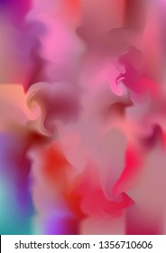 Modern vector template for brochure, flyer, cover, catalog. A4 size. Abstract fluid 3d shapes with splashes vector trendy liquid colors backgrounds set.  