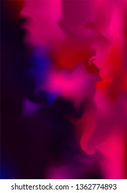 Modern vector template for brochure, flyer, cover, catalog. A4 size. Abstract fluid 3d shapes with splashes vector trendy liquid colors backgrounds set. Colored fluid graphic composition illustration