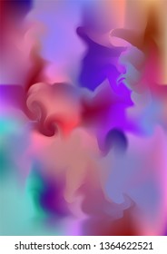 Modern vector template for brochure, flyer, cover, catalog. A4 size. Abstract fluid 3d shapes with splashes vector trendy liquid colors backgrounds set. Colored fluid graphic composition illustration
