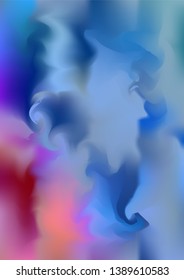 Modern vector template for brochure, flyer, cover, catalog. A4 size. Abstract fluid 3d shapes with splashes vector trendy liquid colors backgrounds set. Colored fluid graphic composition illustration
