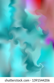 Modern vector template for brochure, flyer, cover, catalog. A4 size. Abstract fluid 3d shapes with splashes vector trendy liquid colors backgrounds set. Colored fluid graphic composition illustration