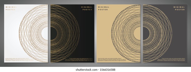 Modern vector template for brochure leaflet flyer advert cover catalog magazine or annual report. 
