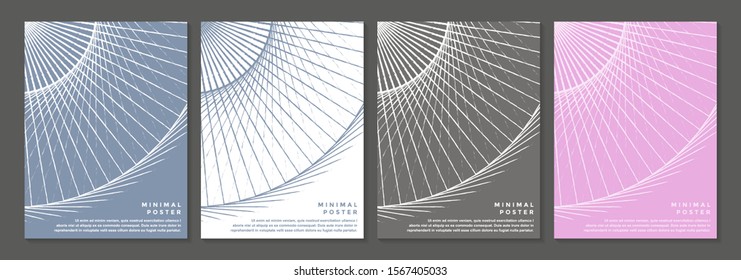 Modern vector template for brochure leaflet flyer advert cover catalog magazine or annual report. 