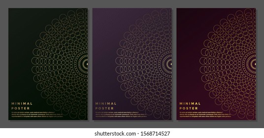 Modern vector template for brochure leaflet flyer advert cover catalog magazine or annual report. 
