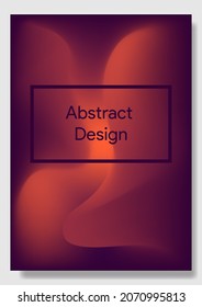 Modern vector template for brochure, leaflet, flyer, cover, posters, A4.