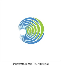 modern vector template logo signal