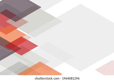 A modern vector template with semi-transparent geometric shapes. Abstract background with space for text for presentations, printing, booklets, invitations, business cards, web design