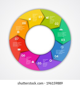 Modern vector template for your business project