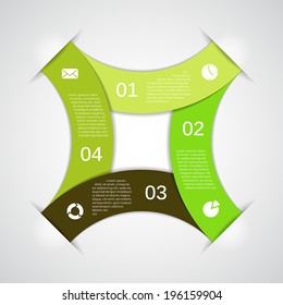 Modern vector template for your business project