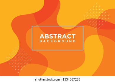 Modern vector templates. Abstract 3D background with orange. Can be used for posters, placards, brochures, banners, web pages, headers, covers and more. EPS 10
