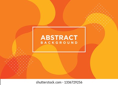 Modern vector templates. Abstract 3D background with orange. Can be used for posters, placards, brochures, banners, web pages, headers, covers and more. EPS 10