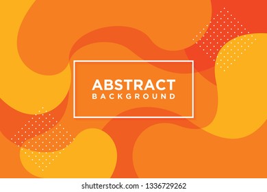 Modern vector templates. Abstract 3D background with orange. Can be used for posters, placards, brochures, banners, web pages, headers, covers and more. EPS 10
