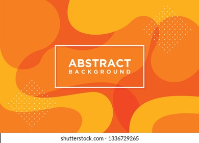 Modern vector templates. Abstract 3D background with orange. Can be used for posters, placards, brochures, banners, web pages, headers, covers and more. EPS 10